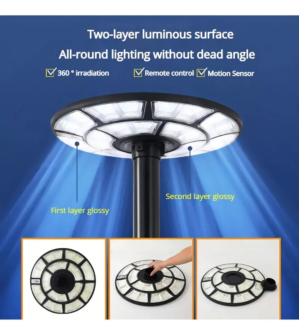 Foco solar Luminaria UFO 2000W