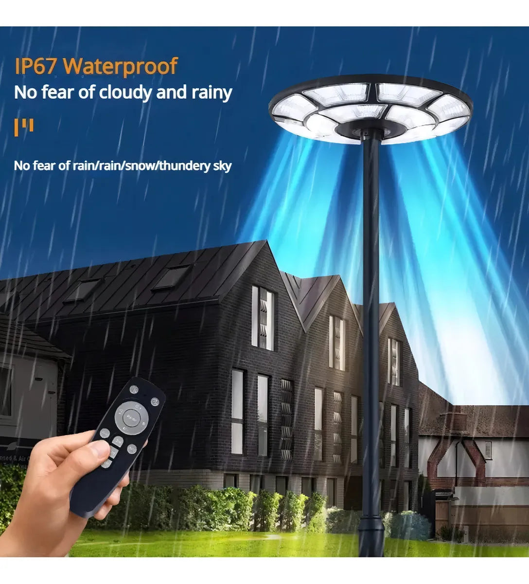 Foco solar Luminaria UFO 2000W