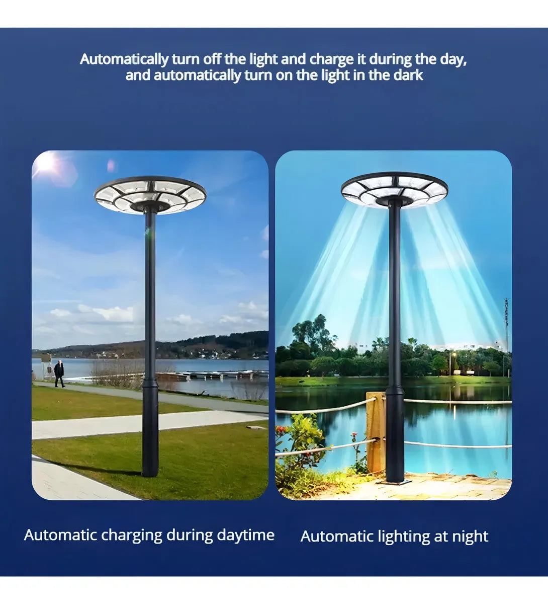 Foco solar Luminaria UFO 2000W