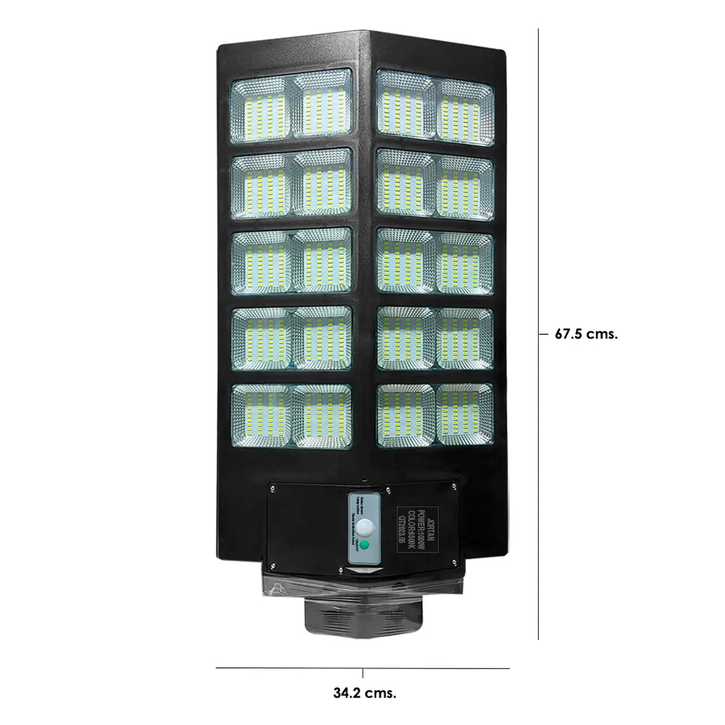 💡Luminaria solar LED 1000W - 180° - IP65