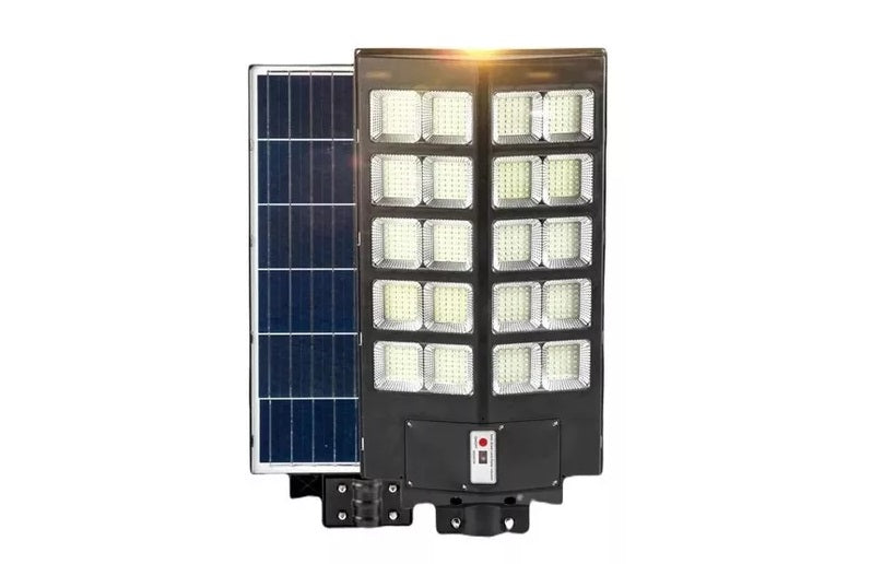 💡Luminaria solar LED 1200W - 180° - IP65+ poste