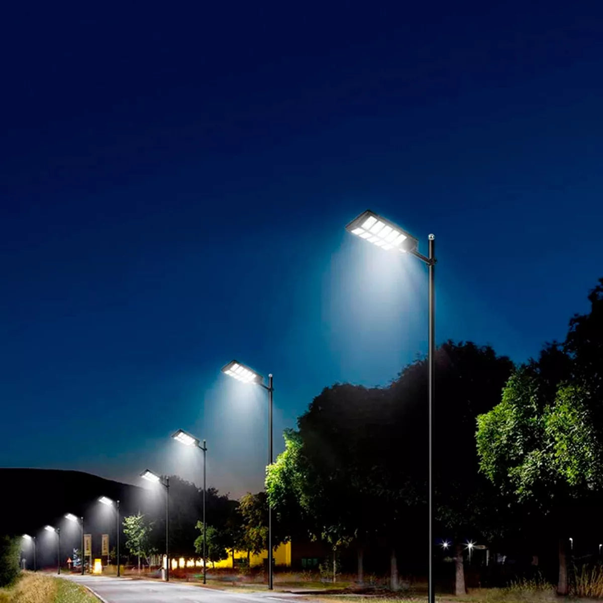 💡Luminaria solar LED 1200W - 180° - IP65+ poste